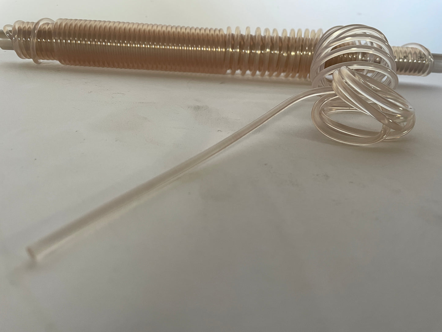 Fil scoubidou au mètre - TRANSPARENT / TRANSLUCIDE - diamètre 4mm