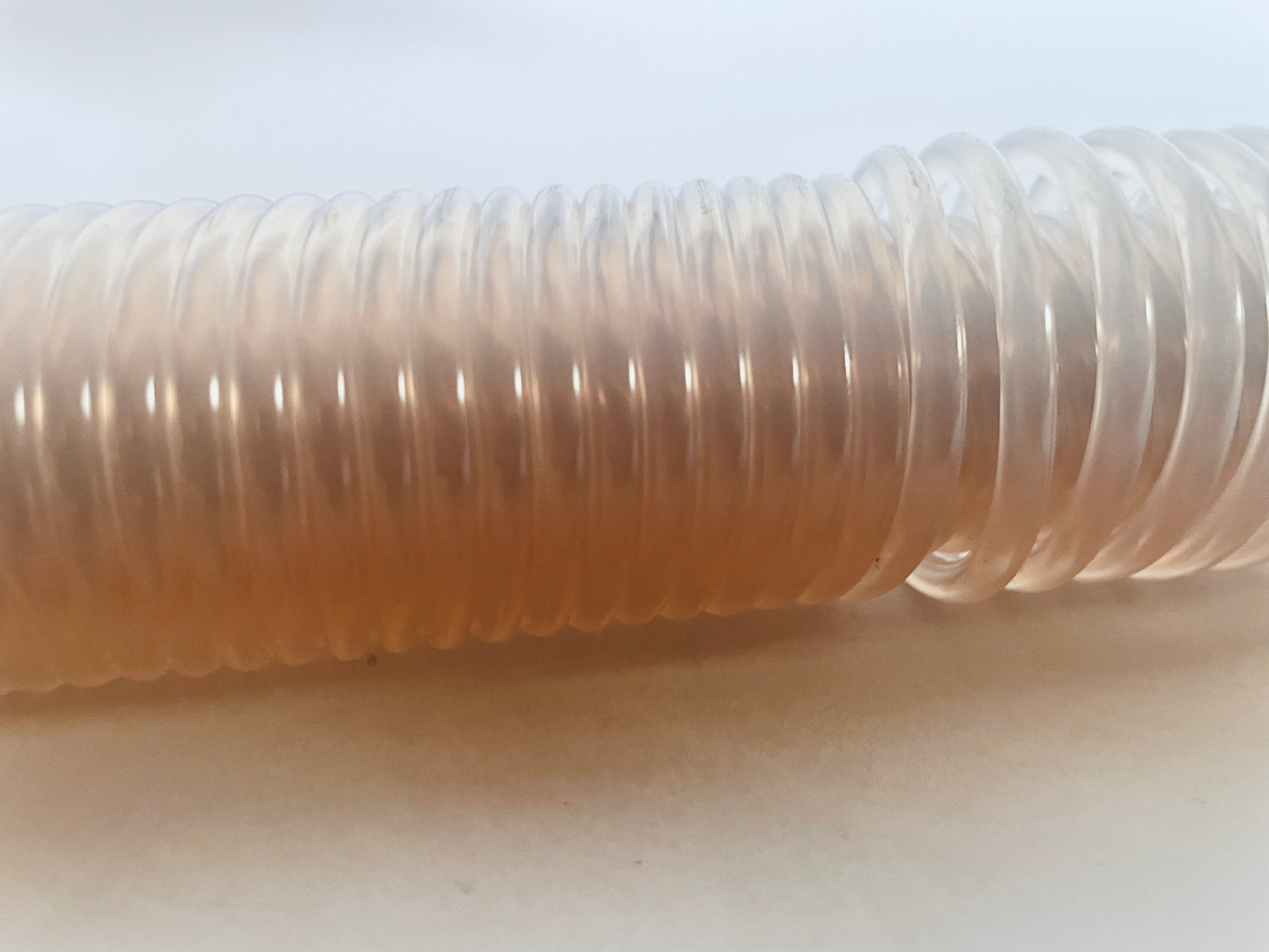 Fil scoubidou au mètre - TRANSPARENT / TRANSLUCIDE - diamètre 4mm