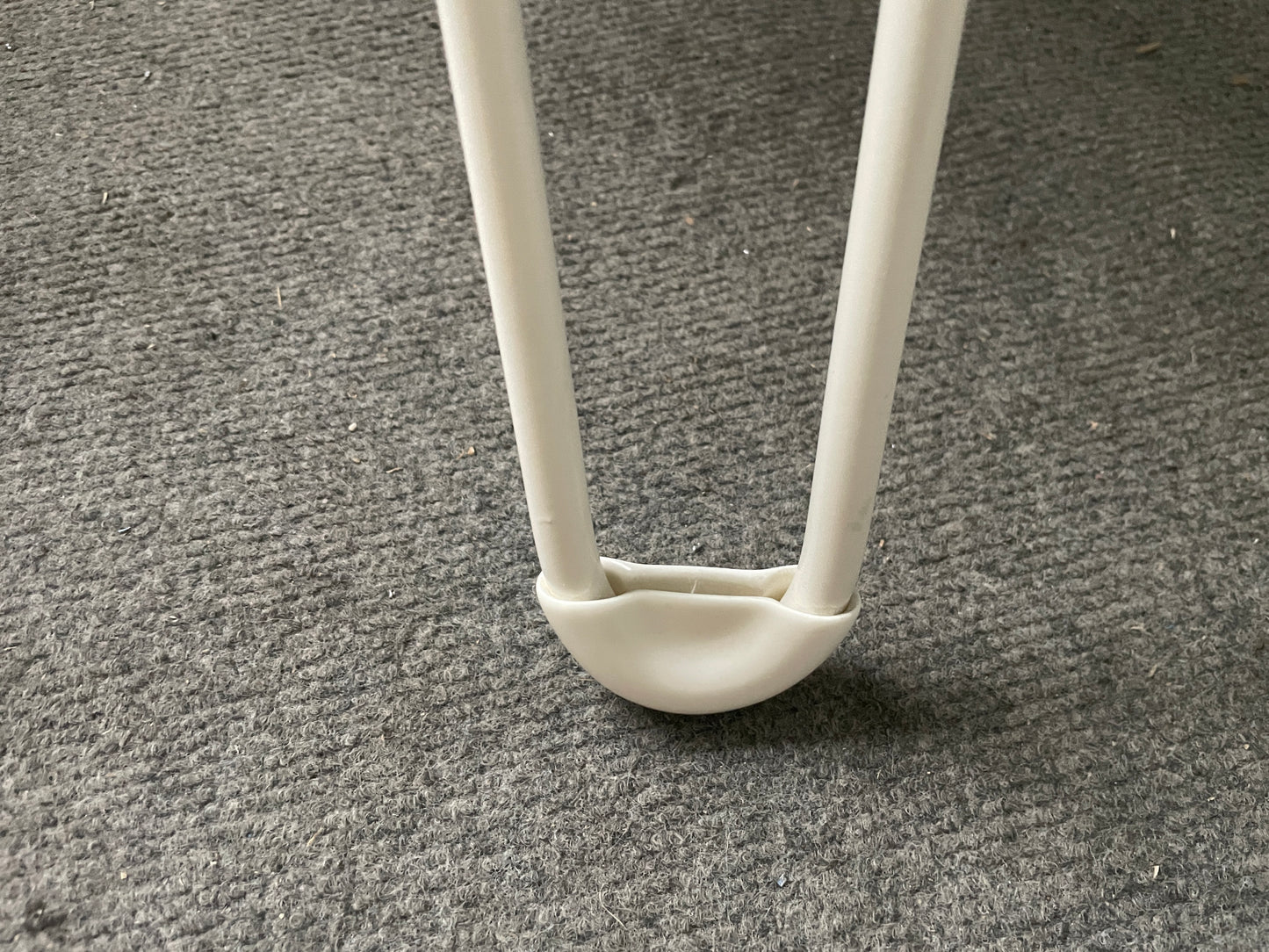 Patin de protection en U à chausser pour pied en épingle - BLANC