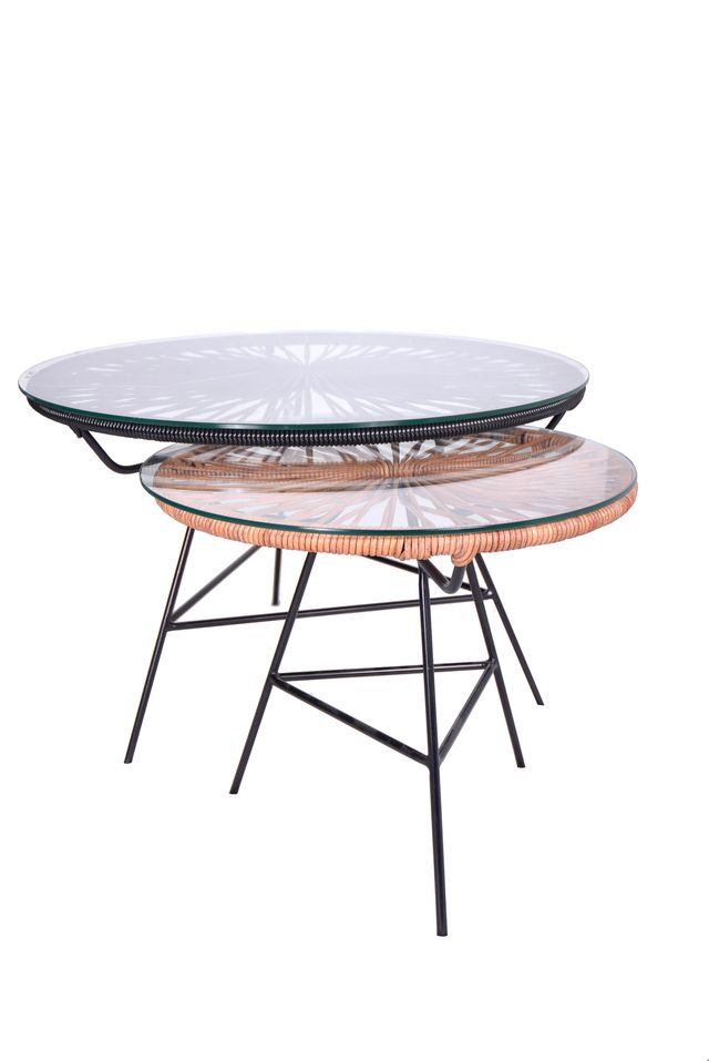 Plateau rond en verre trempé – Diamètre 50 cm – 6 mm