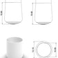 Embout enveloppant de protection pour tube D12mm BLANC