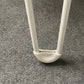 Patin de protection en U à chausser pour pied en épingle - BLANC